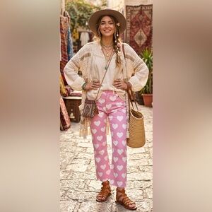 Lazy Oaf All My Heart Jeans (Size 30)